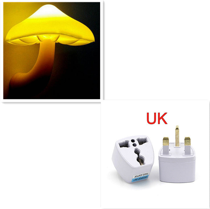 Mushroom Wall Socket Lamp.