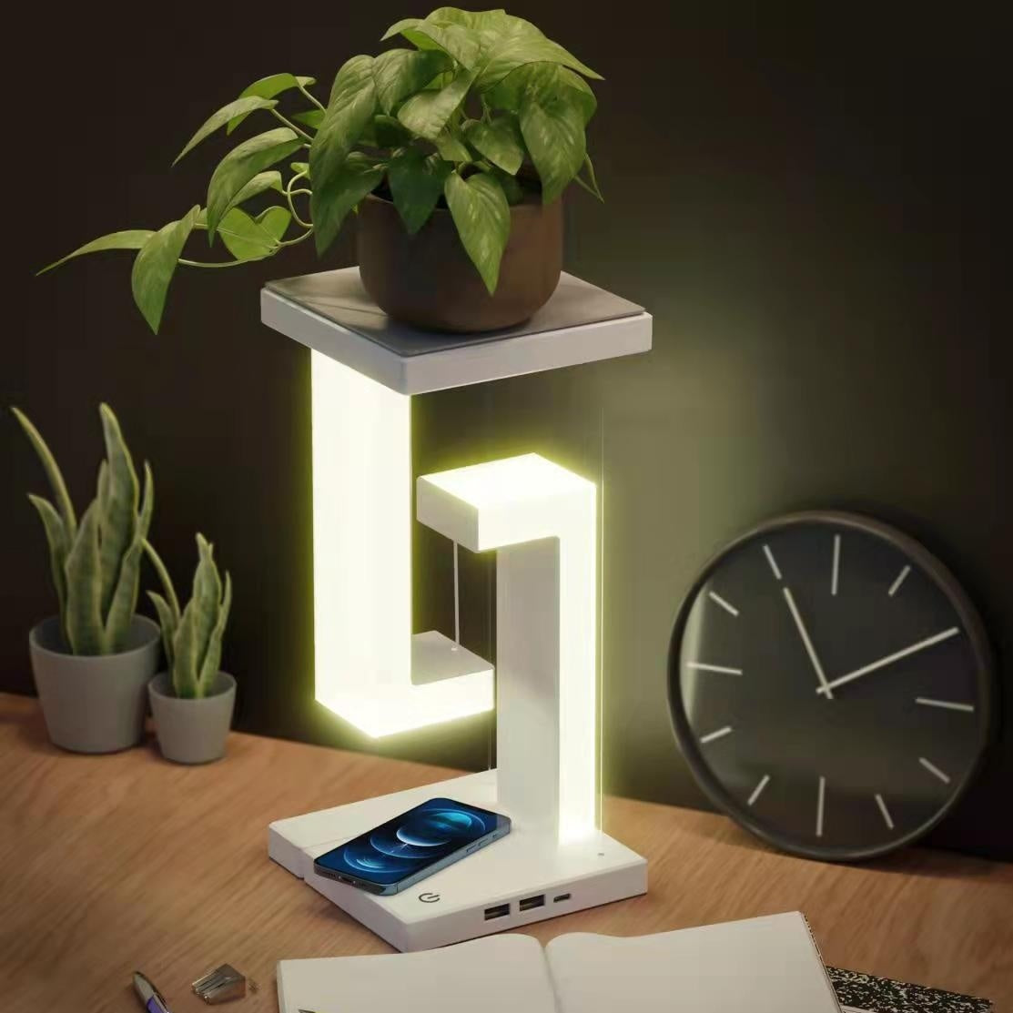 Floating Lamp With Wireless Charging