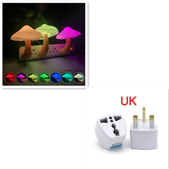 Mushroom Wall Socket Lamp.