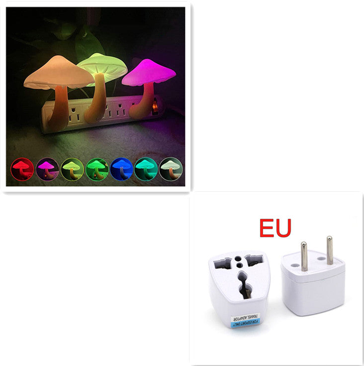 Mushroom Wall Socket Lamp.