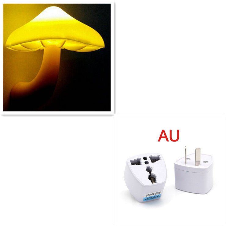 Mushroom Wall Socket Lamp.